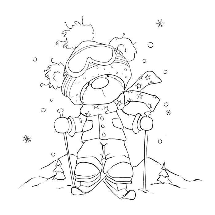 Arts by Tamara - Cute Coloring - Winter