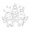 Arts by Tamara - Cute Coloring - Christmas