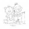 Arts by Tamara - Cute Coloring - Winter