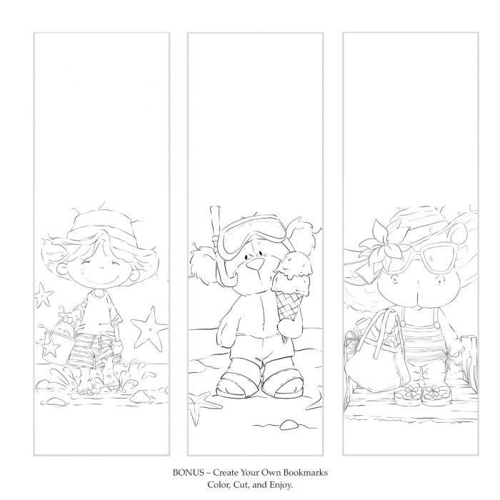 Arts by Tamara - Cute Coloring - Summer