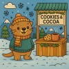 Findit Color - Cozy Colouring Cards Set - Winter Friends