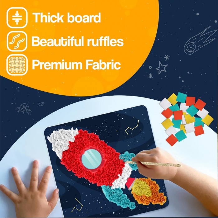 Kids Poke Poke Art - Space