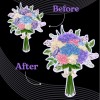 Poke Art Hydrangea Flower