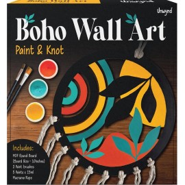 Boho Wall Art - Paint & Knot