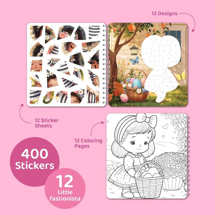 Sticker By Number - Kids - Fashion