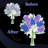 Poke Art Lavender Flower