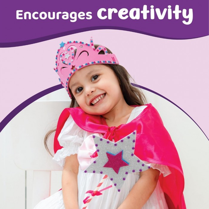 Junior All Things Princess 3-in-1 Craft Kit
