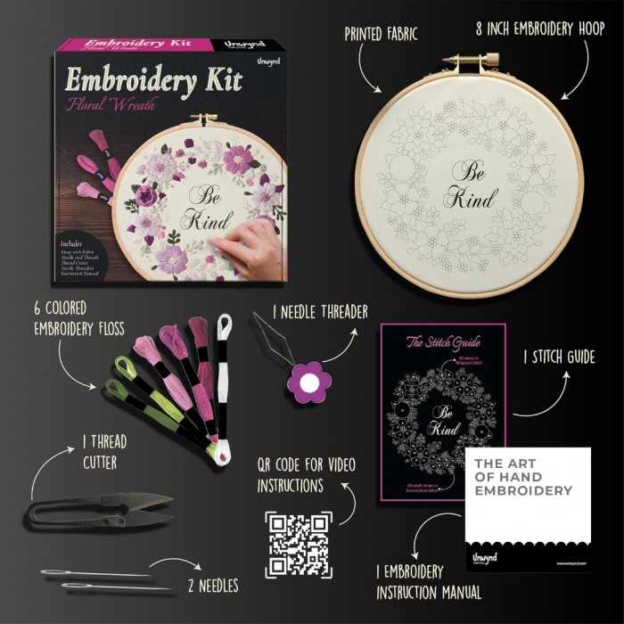 Embroidery Art - Floral