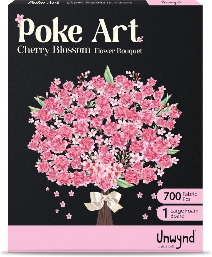 Poke Art Cherry Blossom Flower