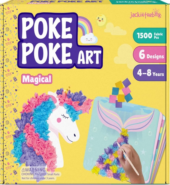 Kids Poke Poke Art - Magical 