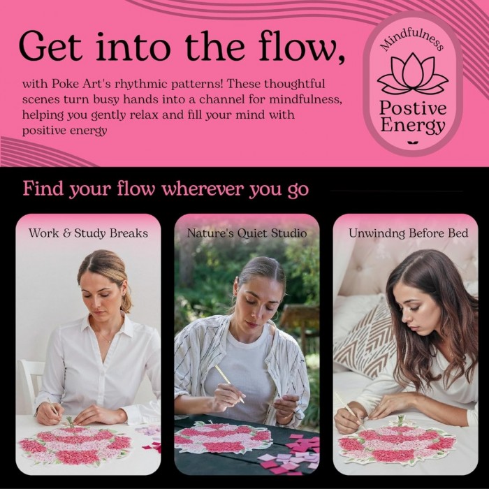 Poke Art carnations Flower