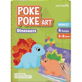 Kids Poke Poke Art - Dino
