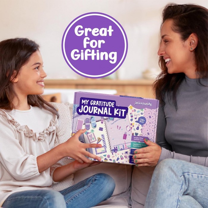 Purple Gratitude Journal Kit 