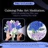Poke Art Lavender Flower
