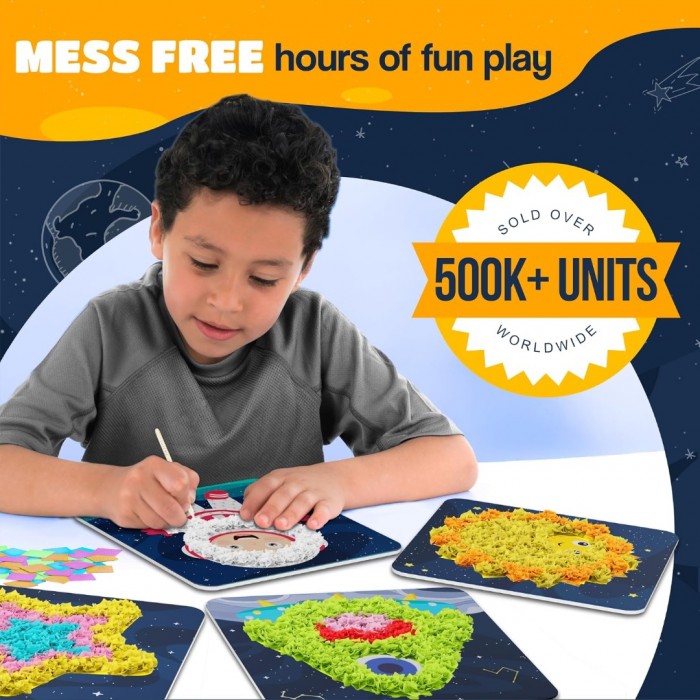 Kids Poke Poke Art - Space