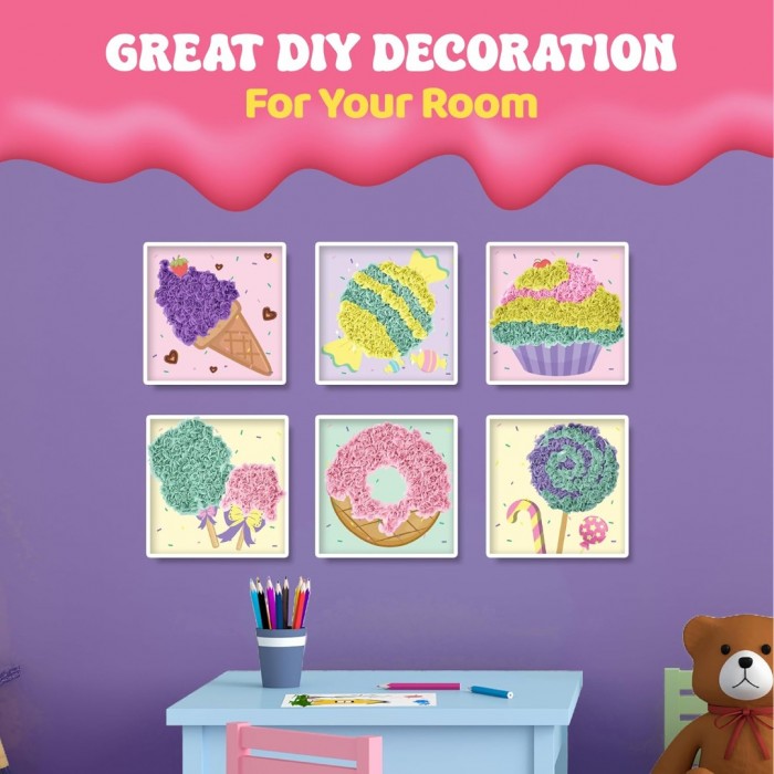 Kids Poke Poke Art - Candyland