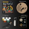 Boho Wall Art - Paint & Knot