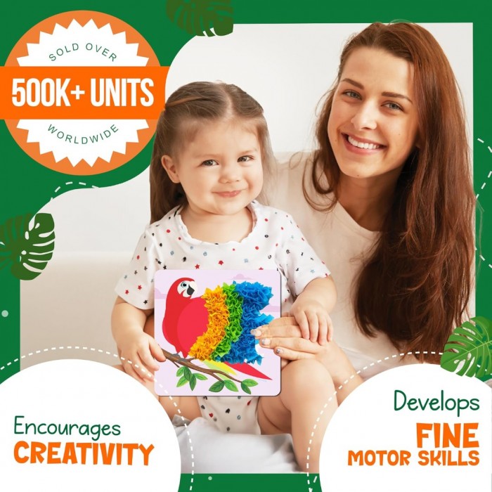 Kids Poke Poke Art - Animals