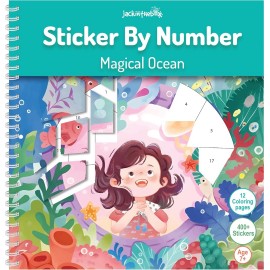 Sticker By Number - Kids - Ocean