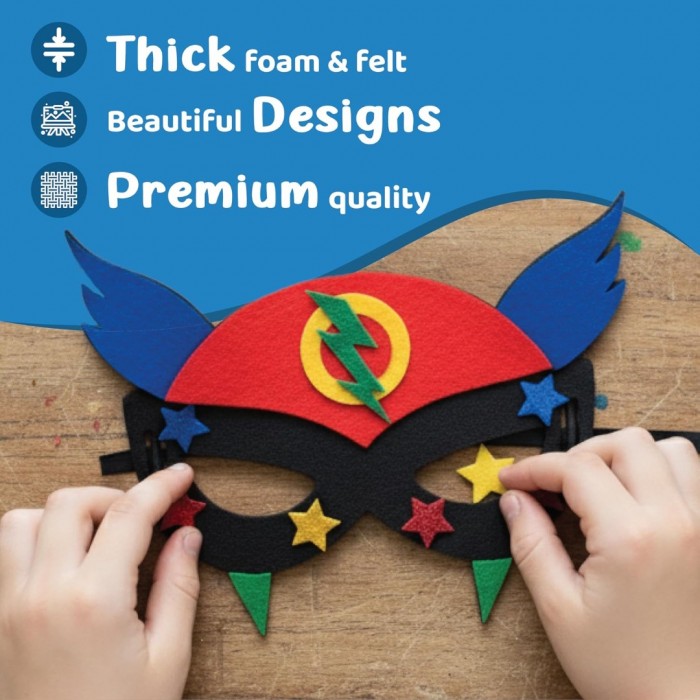 All Things Superhero 3-in-1 Craft Kit