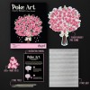 Poke Art Cherry Blossom Flower