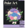 Poke Art Hydrangea Flower