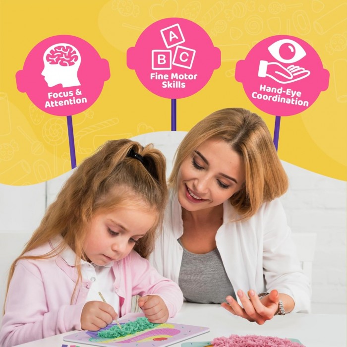 Kids Poke Poke Art - Candyland