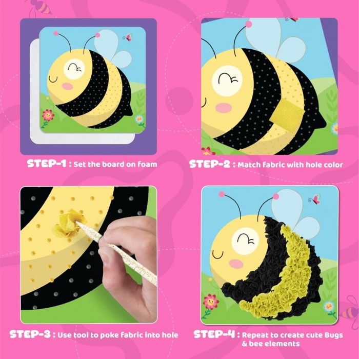 KidsPoke Poke Art - Bugs