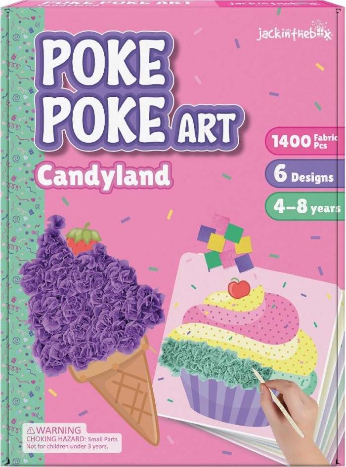 Kids Poke Poke Art - Candyland