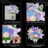 Poke Art Hydrangea Flower
