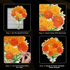 Poke Art Marigold Flower