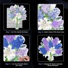 Poke Art Lavender Flower