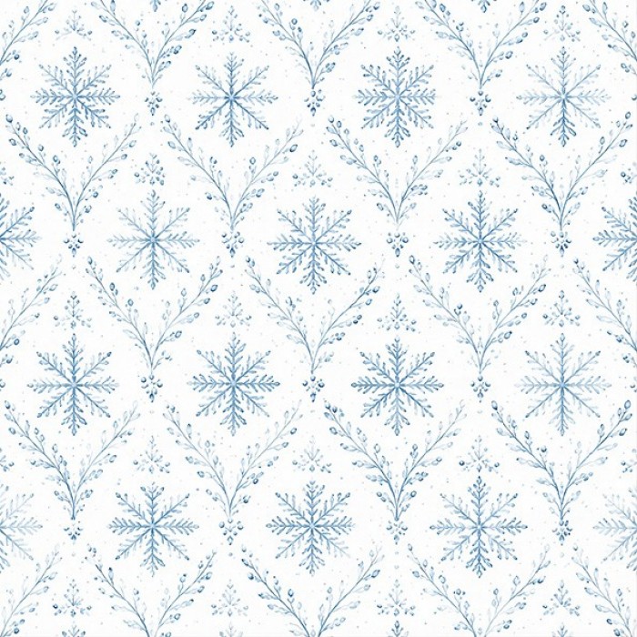 Paperpack - Berries Beauties - Blue Christmas 20 x 20 cm