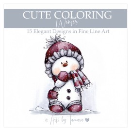 Arts by Tamara - Cute Coloring - Winter
