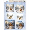 SET Hobbyjournaal 258 (Dies - Berries Beauties - Whimsical Christmas - Festive Forest)