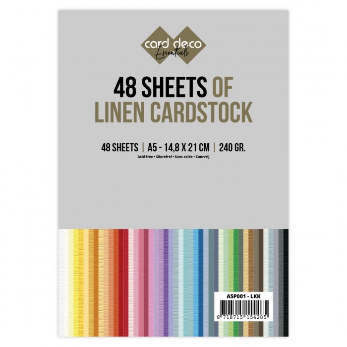 Jumbo kartonpakket - Card Deco - A5 - 48 Sheets