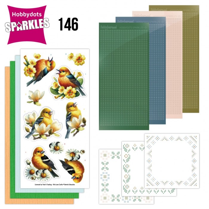 Sparkles 146 - Yvonne Creations - Flowers and Bees