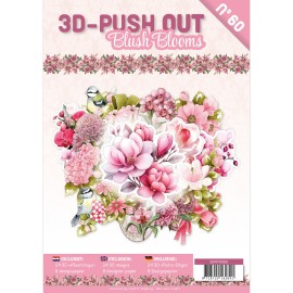 3D Push-Out Book 60 - Blush Blooms