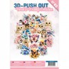 3D Push-Out Book 63 - Floral & Wildlife Collection