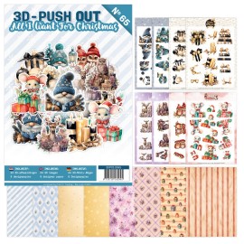 3D Push-Out Book 65 - All I Want For Christmas