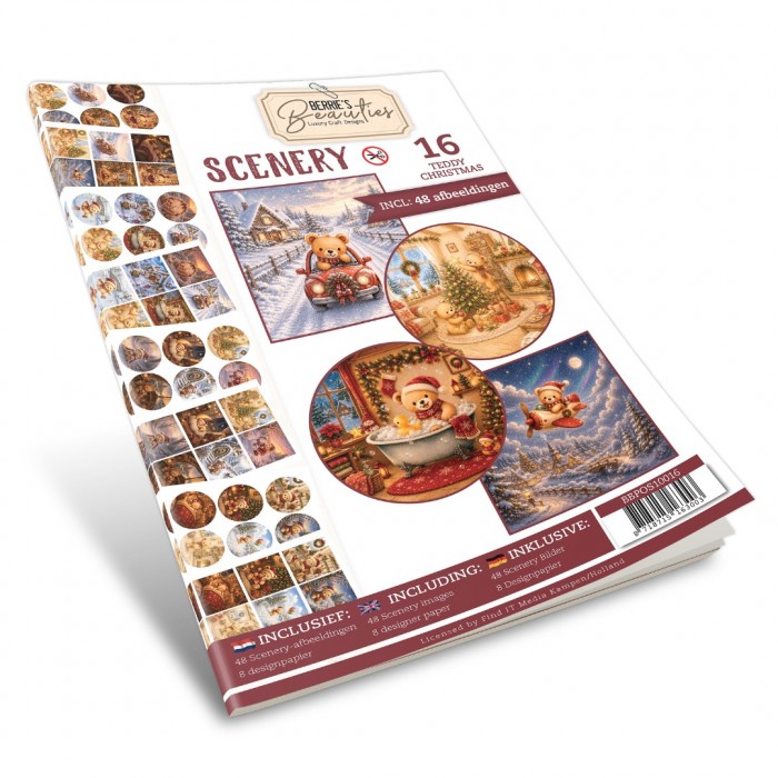 Push-Out Book Scenery 16 - Teddy