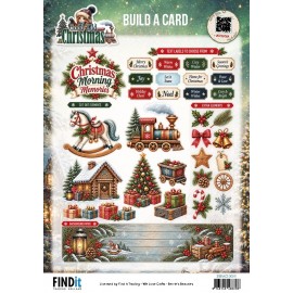 Berrie's Beauties- Build A Card - Good Old Christmas - Christmas Morning Memories