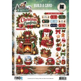 Berrie's Beauties- Build A Card - Good Old Christmas - Christmas Comforts