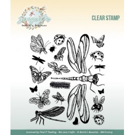 Clear Stamp- Berrie's Beauties - Dragonflies Clear Stamp- Berrie's Beauties - Dragonflies