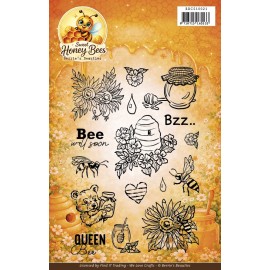 Clear Stamp- Berrie's Beauties - Sweet Honey Bees