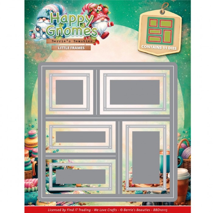 Dies - Berries Beauties - Happy Gnomes - Little Frames