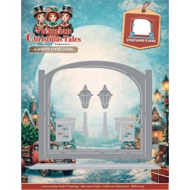 Dies - Berries Beauties - Victorian Christmas Tales - A Winter Street Scene