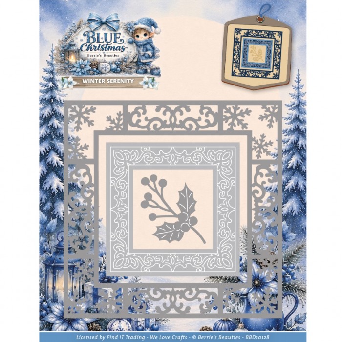 Dies - Berries Beauties - Blue Christmas - Winter Serenity