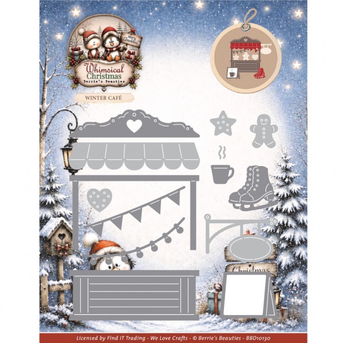 Dies - Berries Beauties - Whimsical Christmas - Winter Café