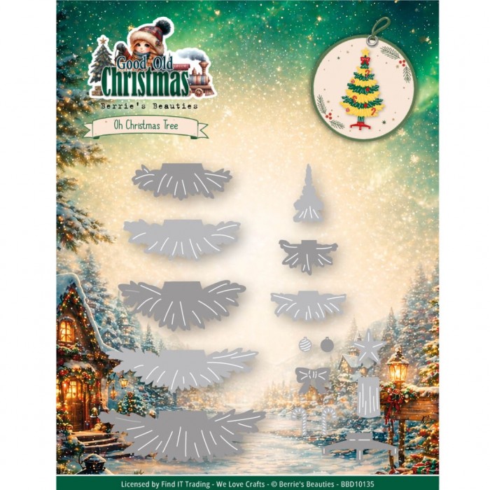 Dies - Berries Beauties - Good Old Christmas - Oh Christmas Tree